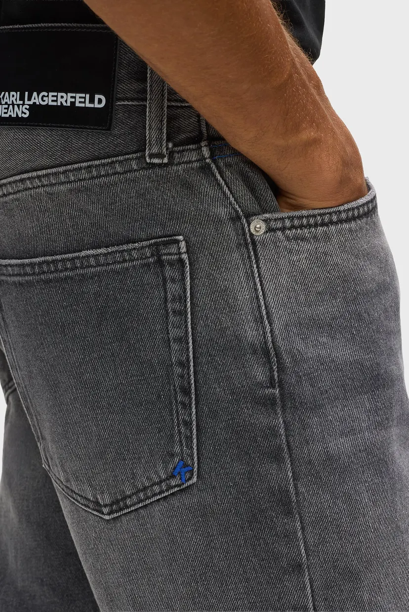 Чоловічі сірі джинси TAPERED 4