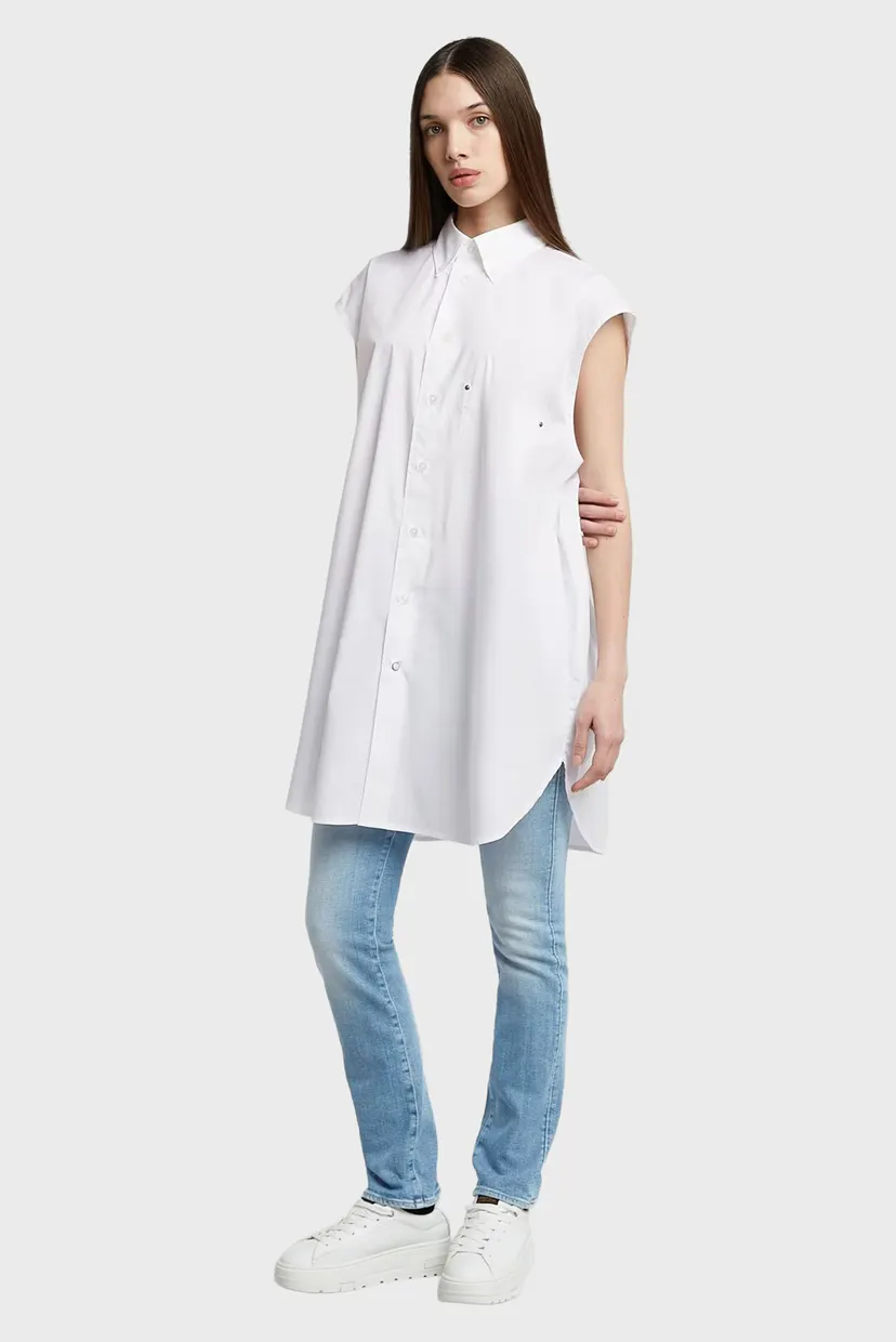 Жіноча біла сорочка 3