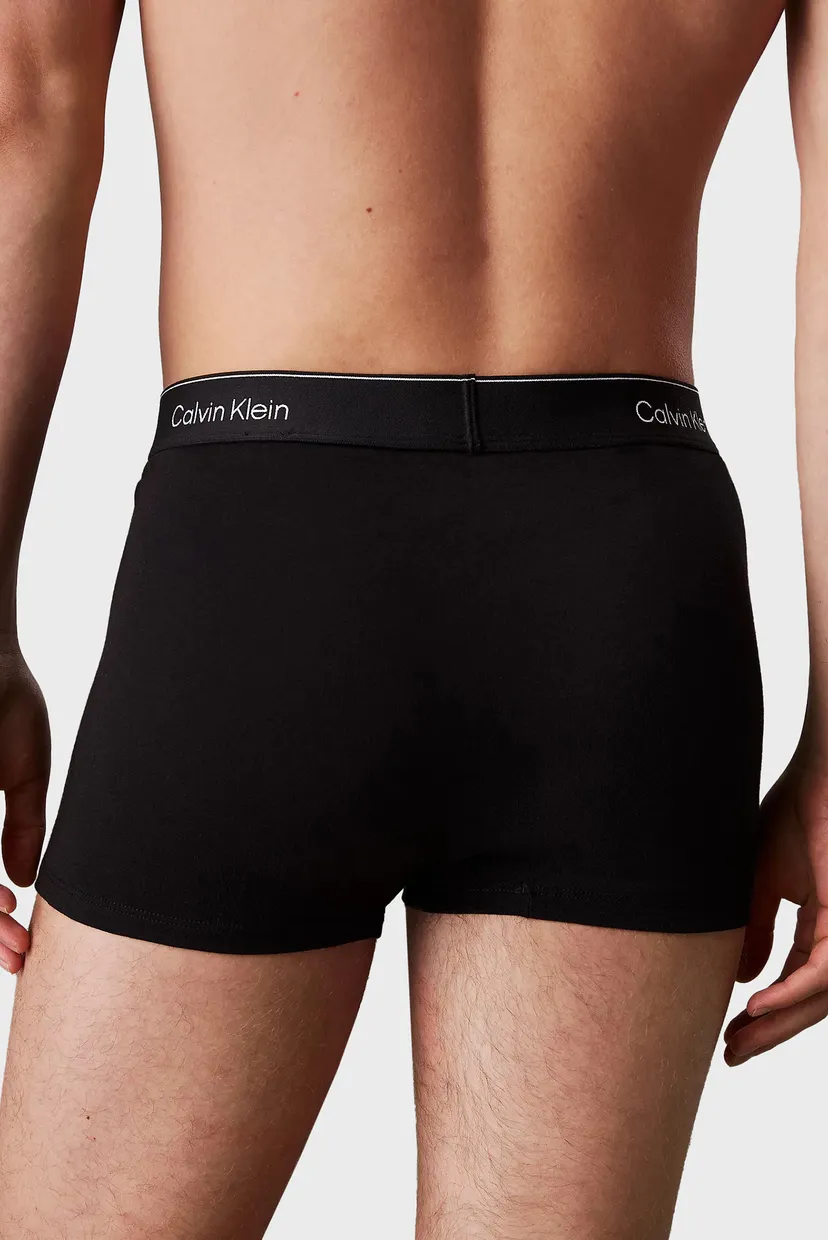 Чоловічі чорні боксери (3 шт) RELAXED FIT TRUNK 3PK 3