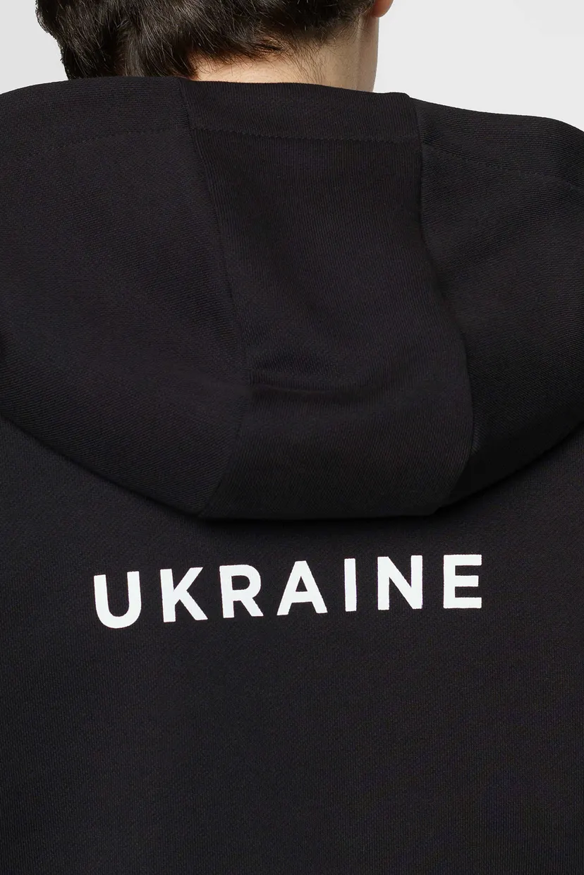 Чоловіче чорне худі 6