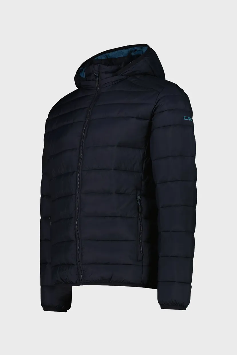 Чоловіча темно-сіра куртка SNAPS HOOD 3M THINSULAT 3