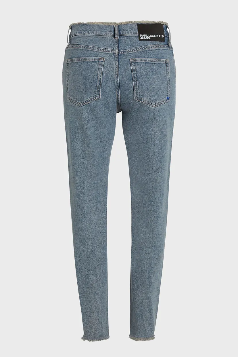 Жіночі сині джинси klj mom denim 5