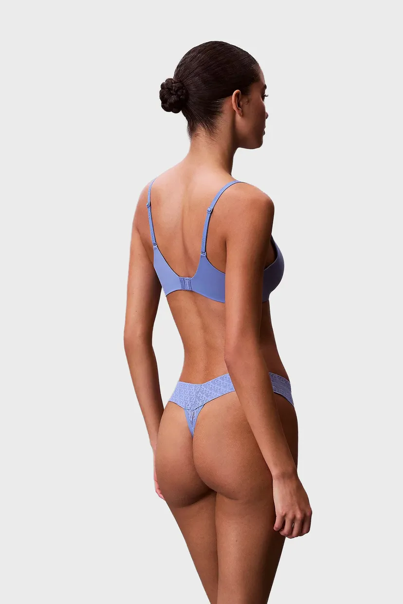 Жіночі блакитні трусики LOW RISE THONG 4