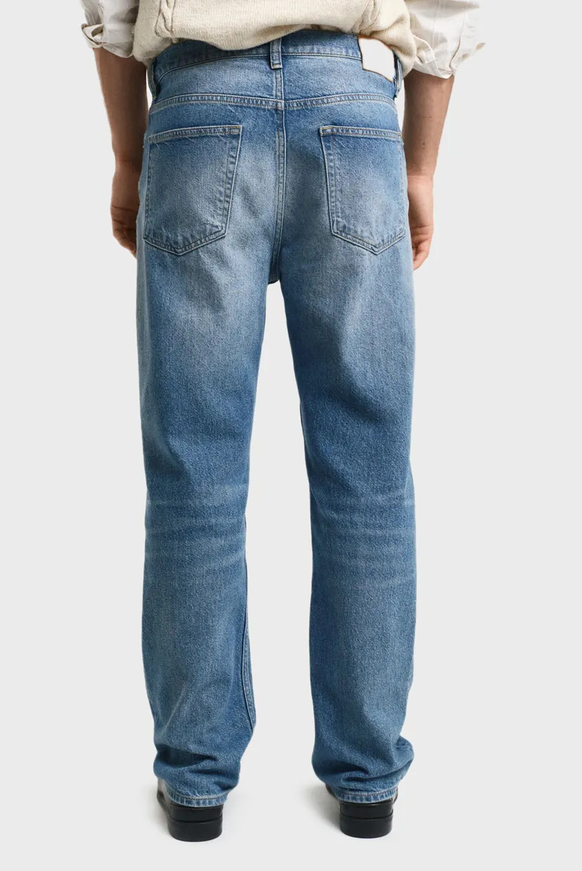 Чоловічі сині джинси STRAIGHT FIT 3