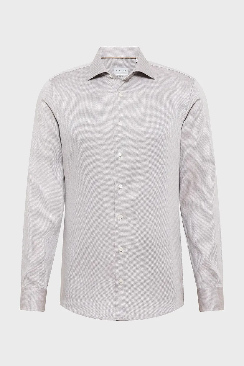 Чоловіча сіра сорочка SLIM FIT 6