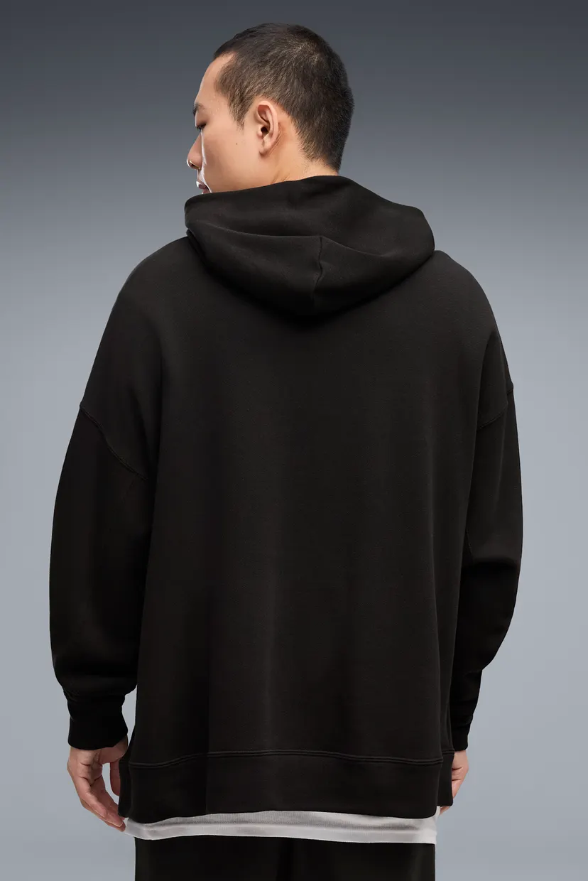 Чоловіче чорне худі Essentials Oversized Hoodie Men 3