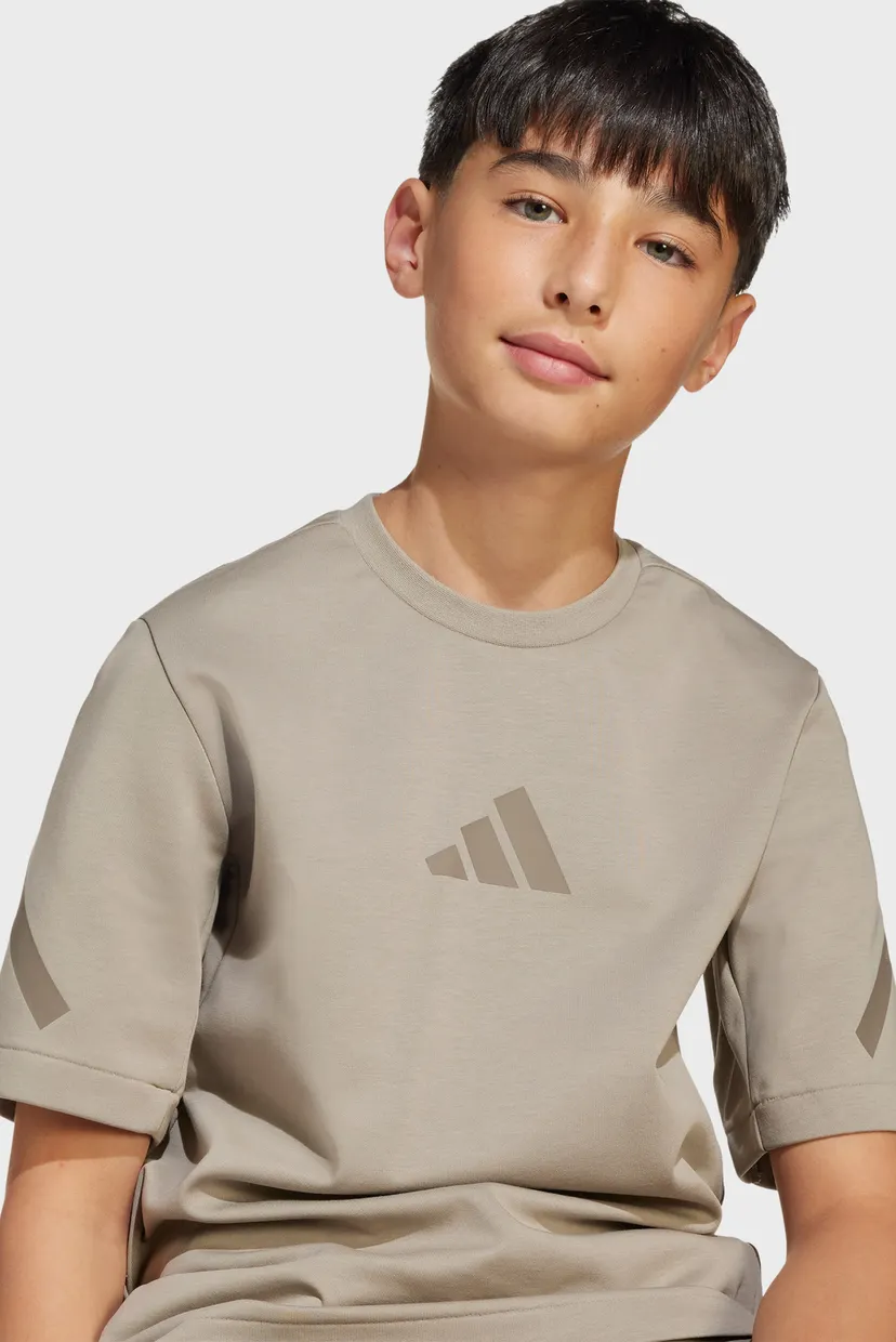 Дитяча бежева футболка adidas Z.N.E. Kids 5