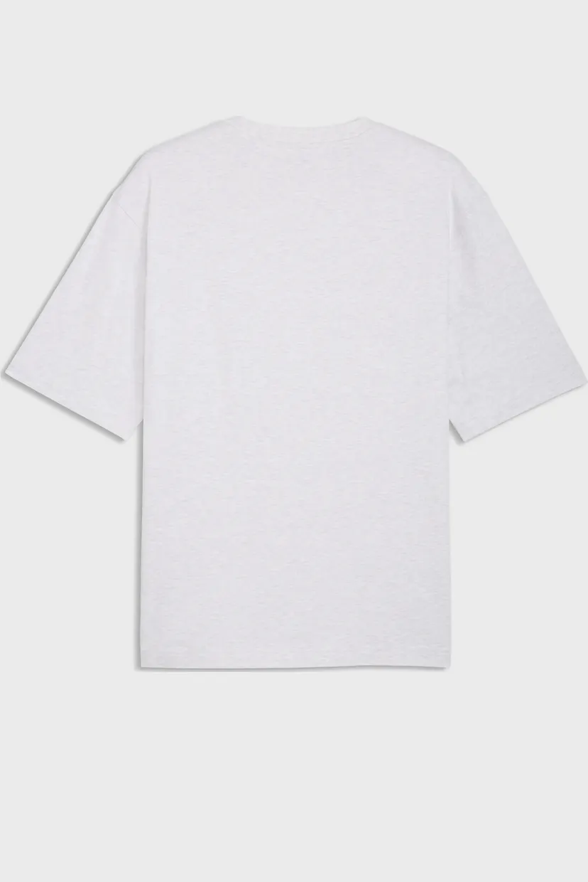 Мужская белая футболка WARDROBE ESS Boxy Tee Men 5