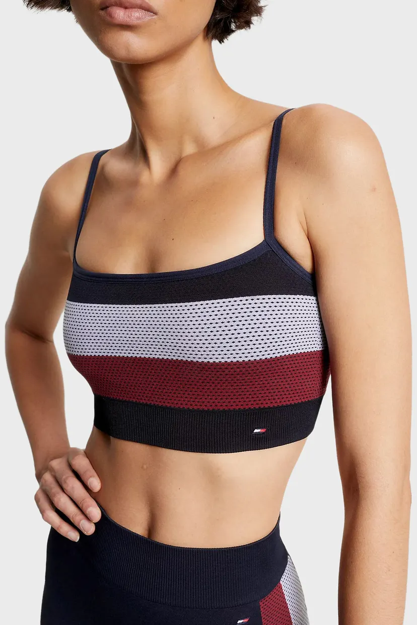 Женский топ в полоску LOW INT TEXTURED GS SEAMLESS BRA 3