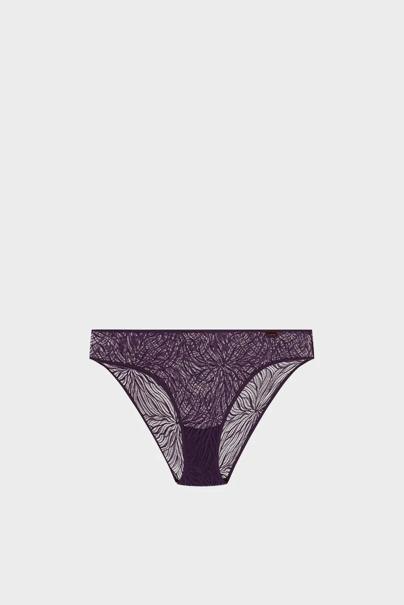 Женские фиолетовые трусики BIKINI 5