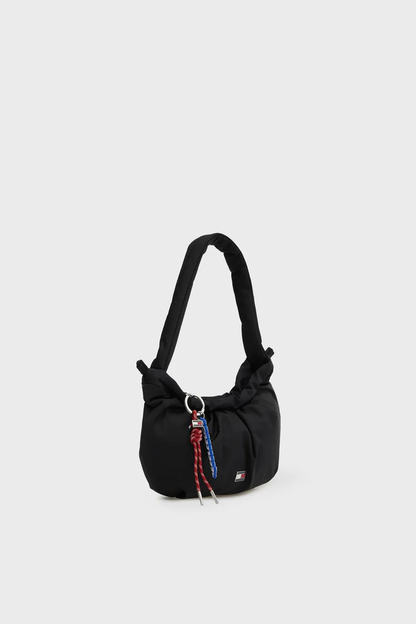 Женская черная сумка ICON CHARMS SHOULDER 3