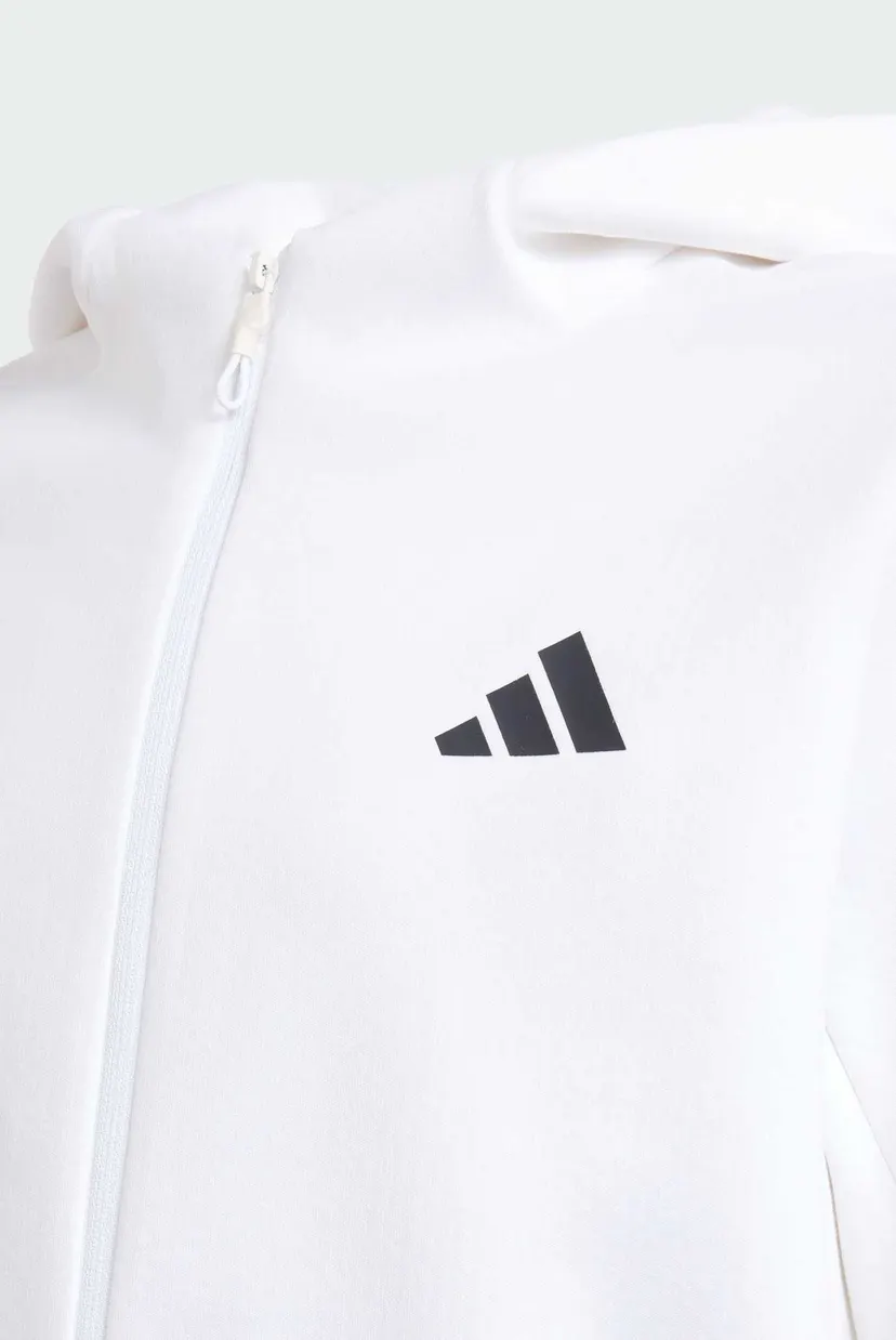 Детское белое худи Z.N.E. FULL ZIP 3