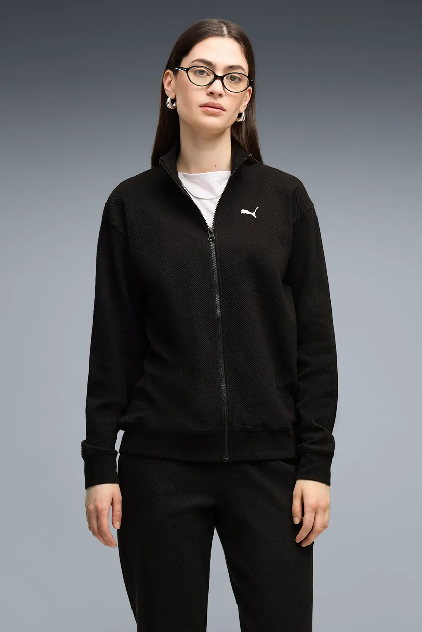 Женский черный спортивный костюм (худи, брюки) Twill Standard Tracksuit Women 3