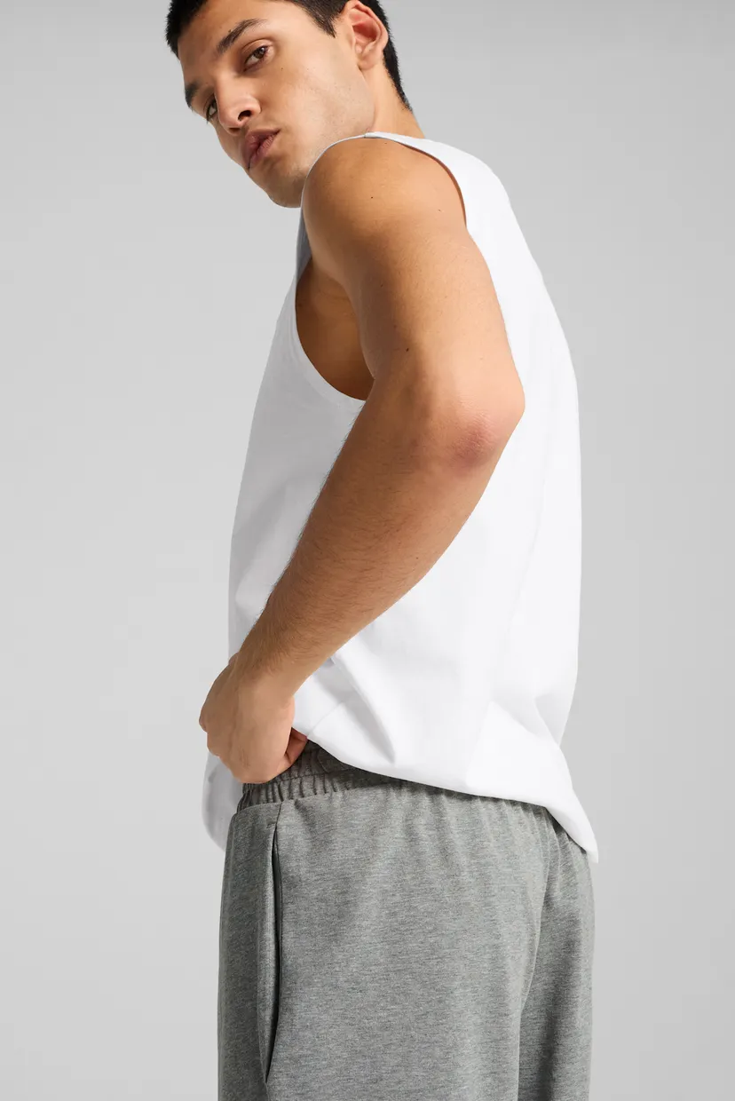 Мужские серые шорты Essentials No. 1 Logo Jersey 10