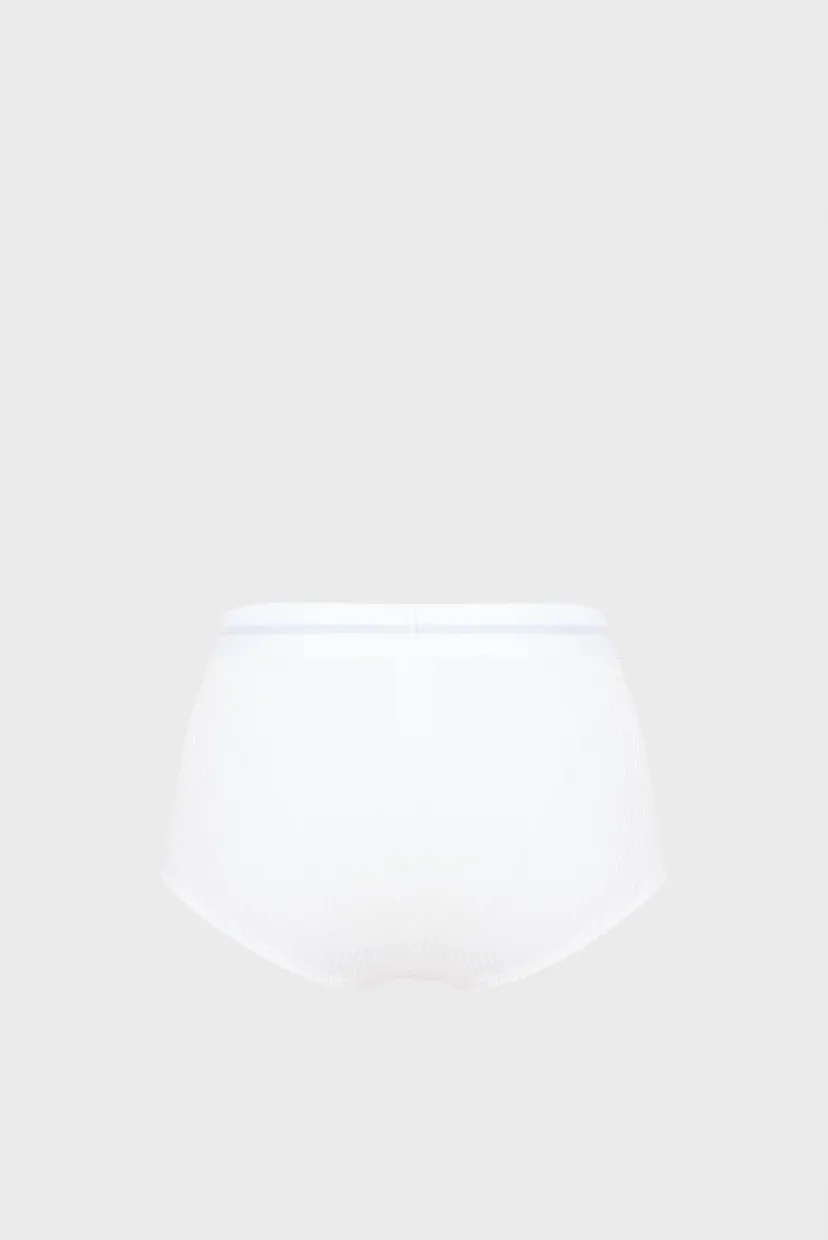 Жіночі білі трусики BOYSHORT 6