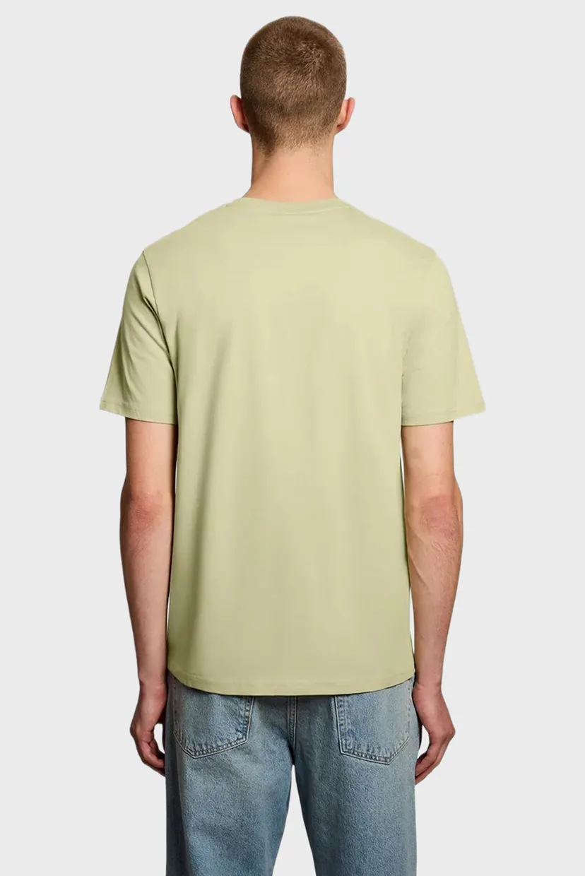 Чоловіча оливкова футболка PLAIN 3