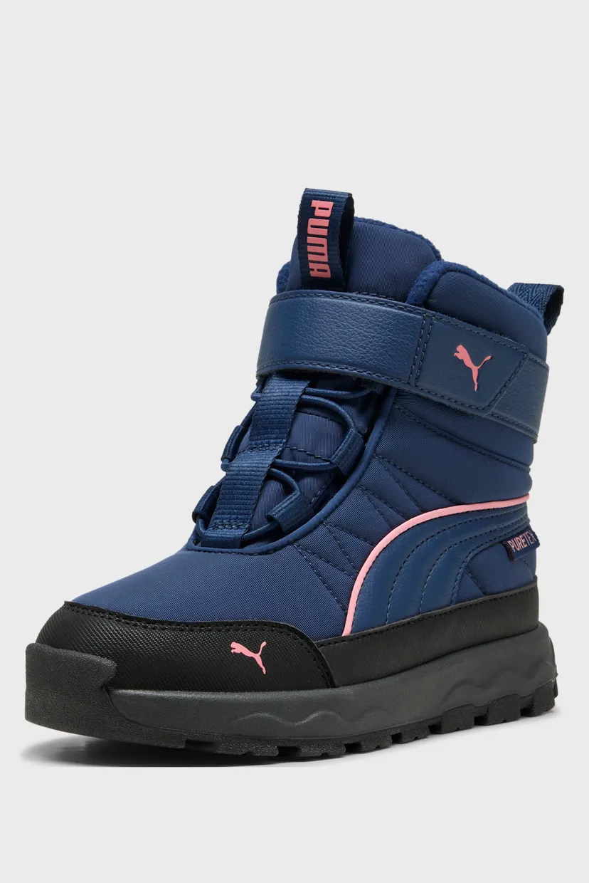 Дитячі сині хайтопи PUMA Evolve Puretex Kids’ Boots 5