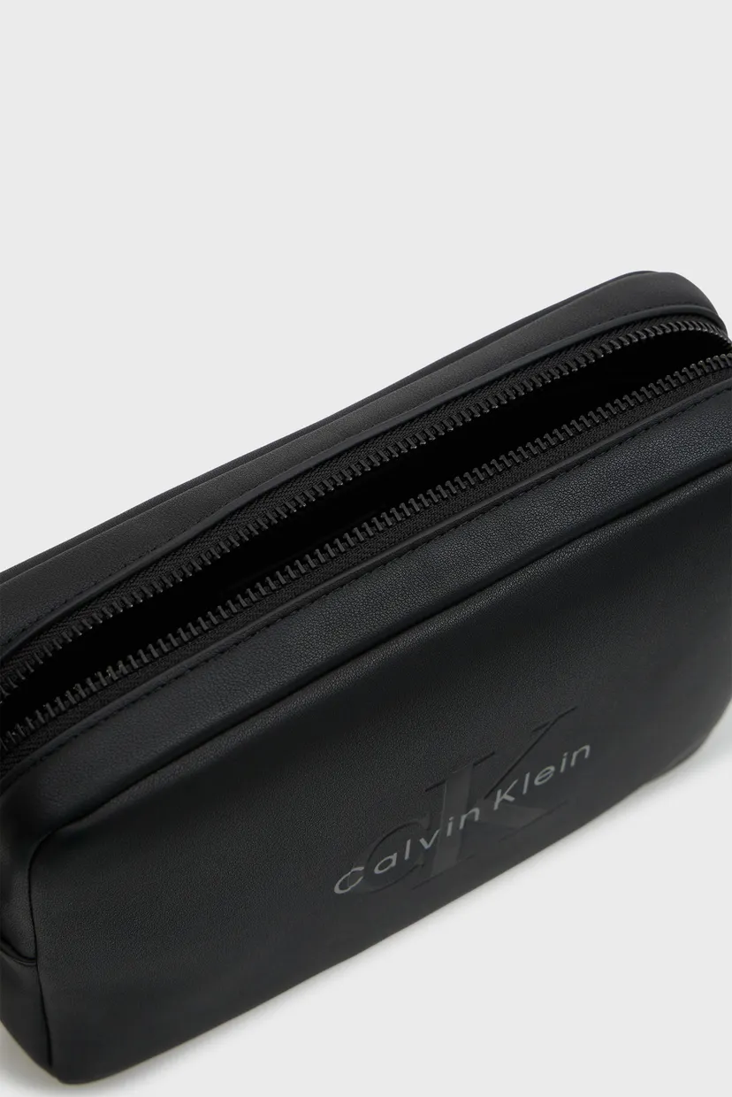 Чоловічий чорний гаманець BOLD POUCH W/ HANDLE 5