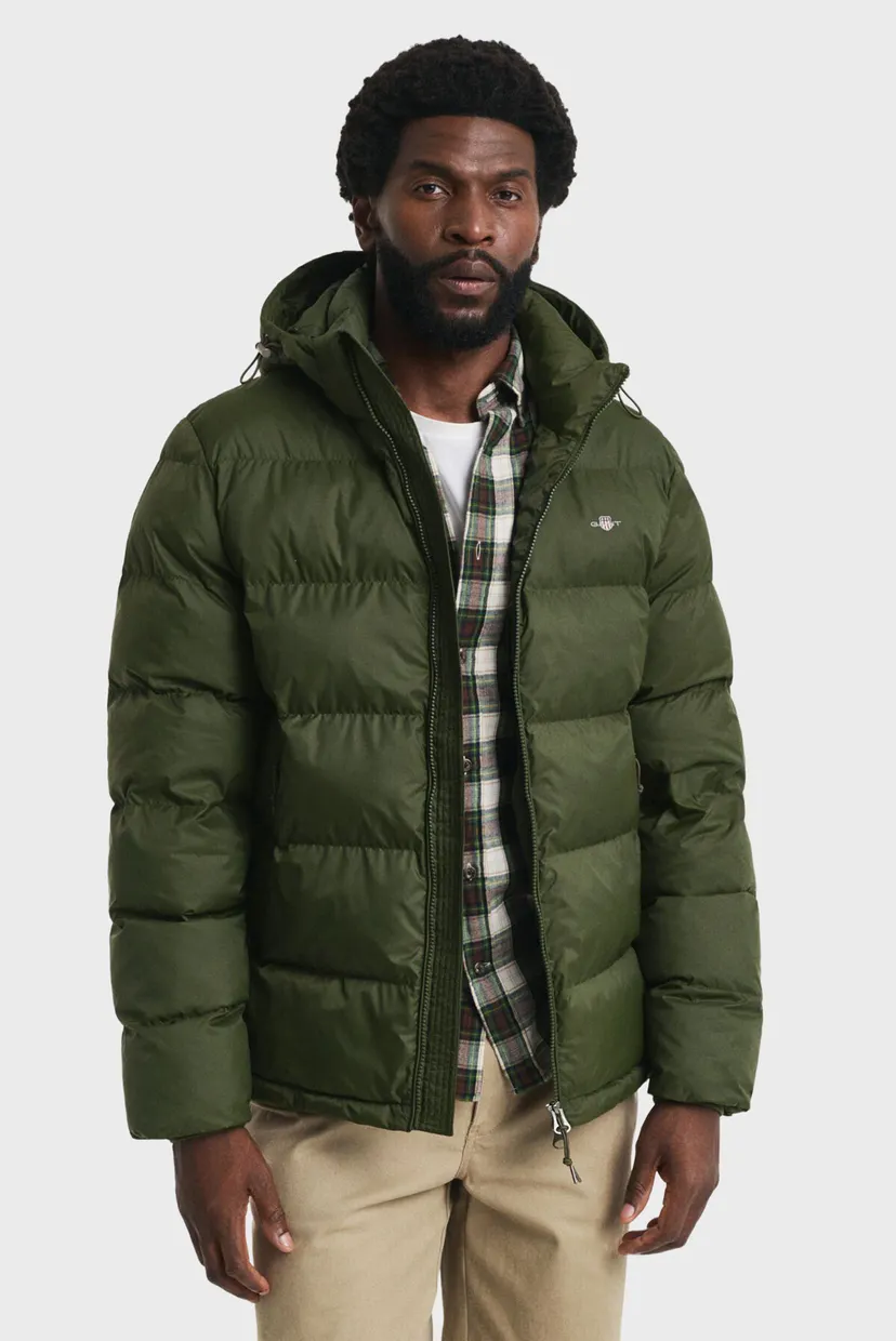 Чоловіча темно-зелена куртка CLOUD 4