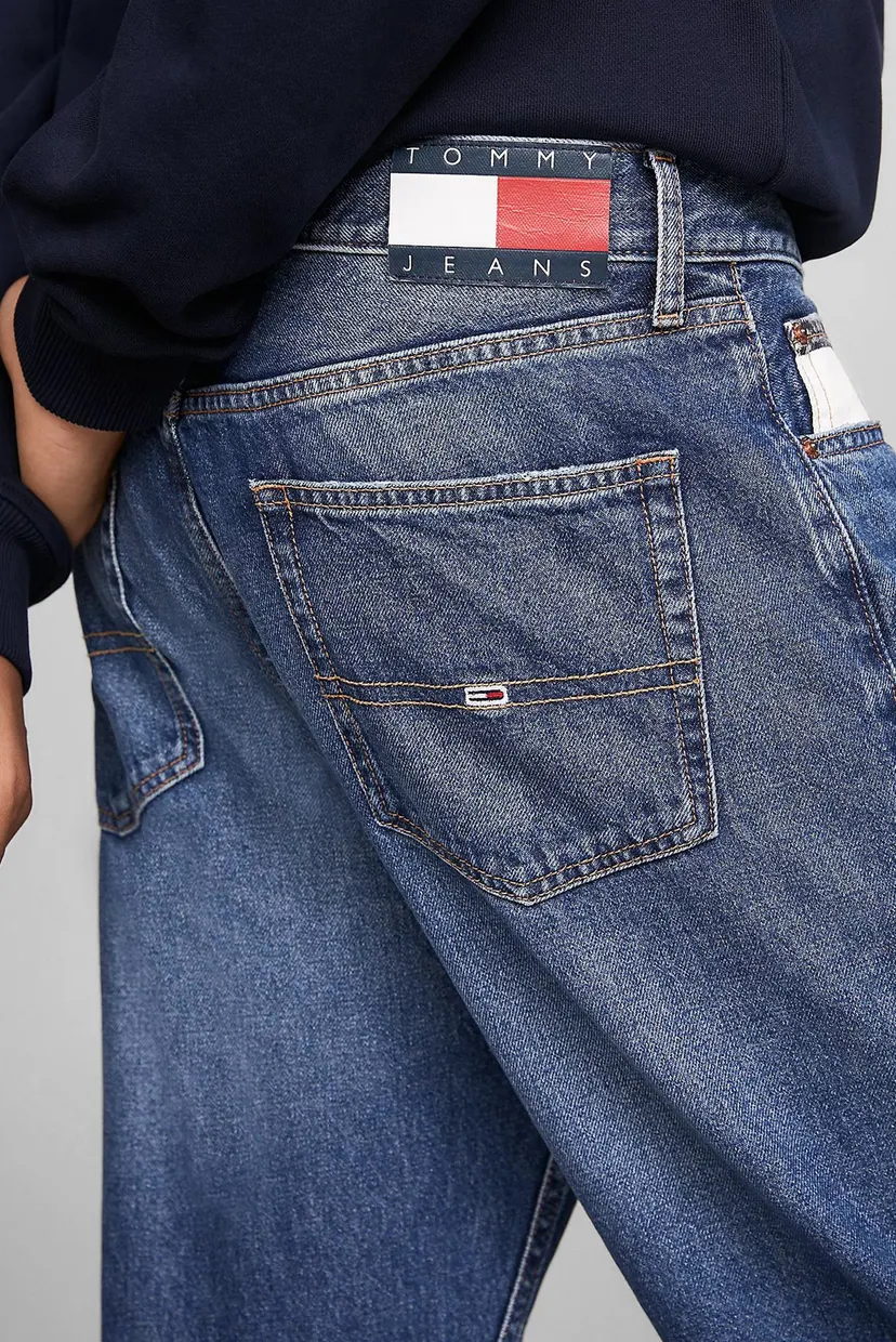 Мужские синие джинсы ISAAC RLXD TAPERED 5