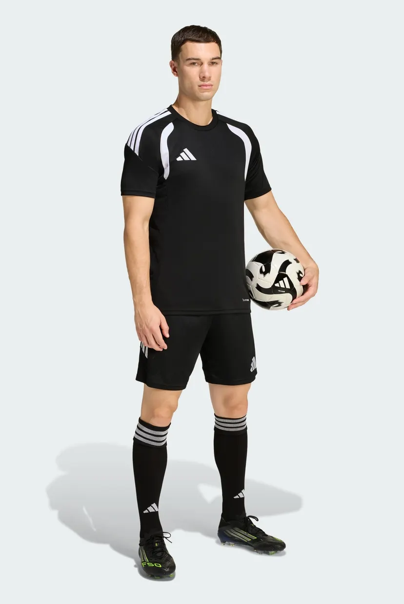 TARGET 限定 PLAYERS PRODUCED MIRACLE BLACK Мужская черная футболка Tiro26 League adidas KB1348 — MD-Fashion
