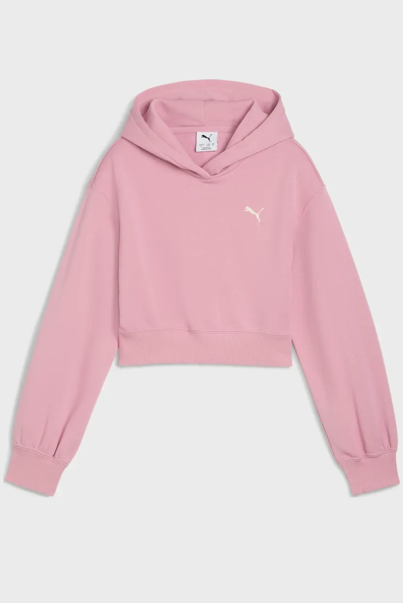 Детское пудровое худи WARDROBE ESS Short Length Hoodie Youth 4