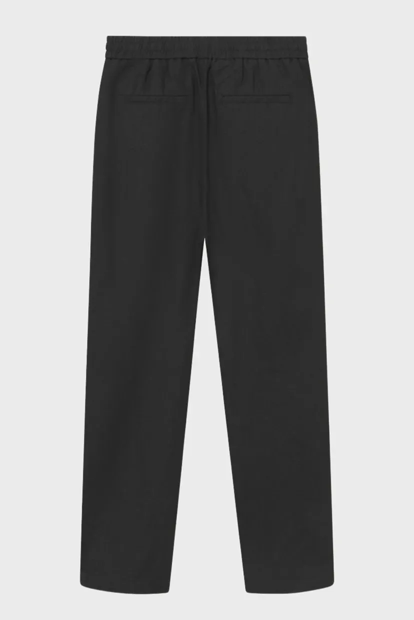 Чоловічі чорні лляні брюки Patrick Linen Pants 2