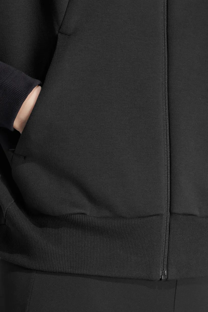 Женское черное худи adidas Z.N.E. Full-Zip 6