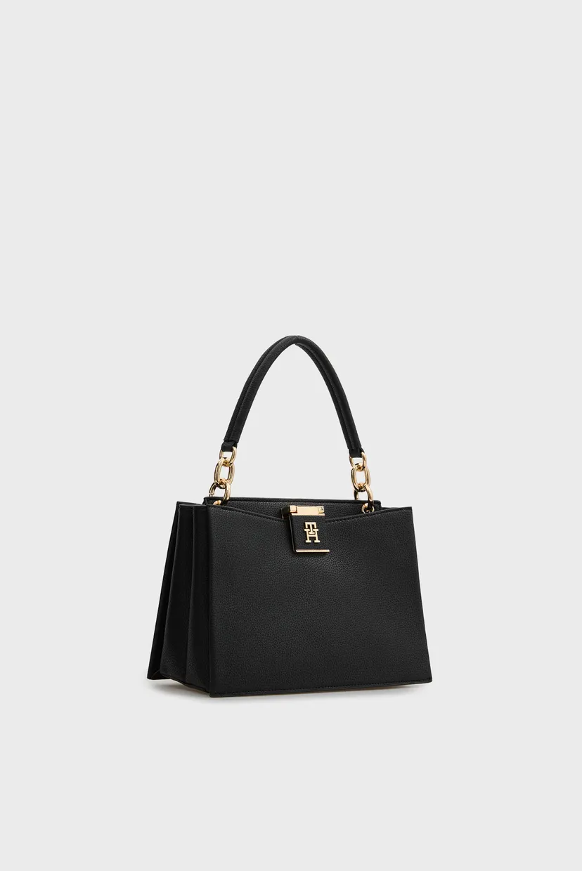 Женская черная сумка HER MED SATCHEL 3