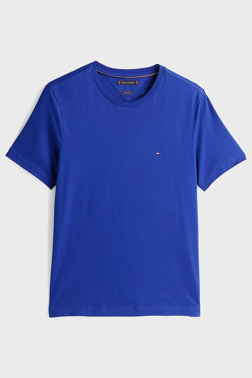 Чоловіча синя футболка ESS SEASONAL REG FIT SOLID TEE 5