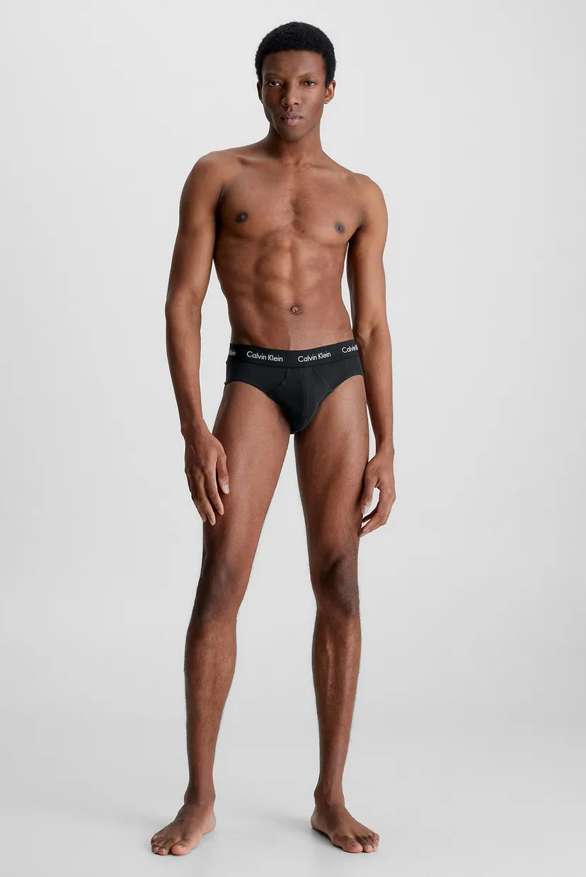 Чоловічі чорні бріфи (3 шт) HIP BRIEF 3PK 4