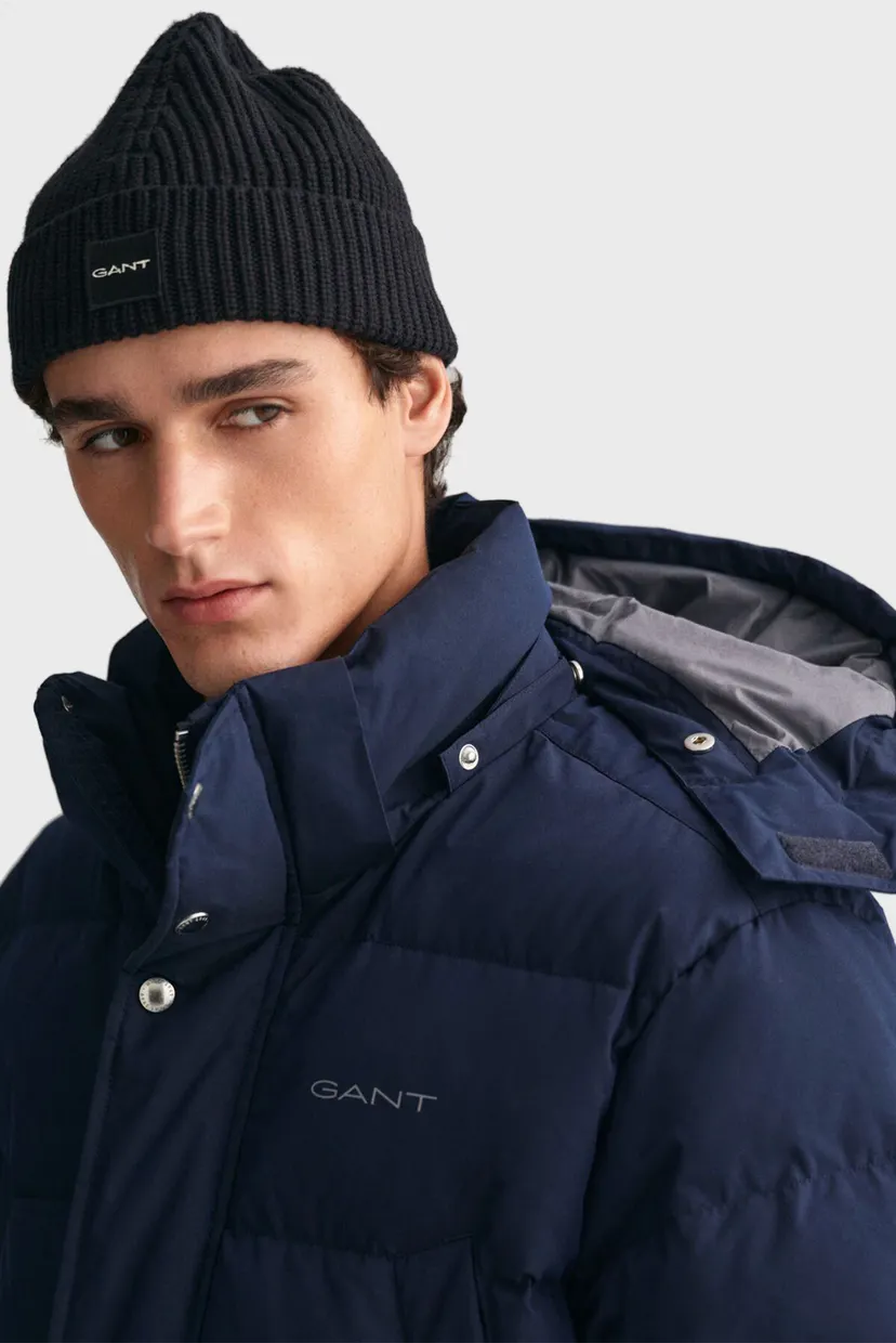 Чоловічий темно-синій пуховик LONG ALTA DOWN JACKET 5