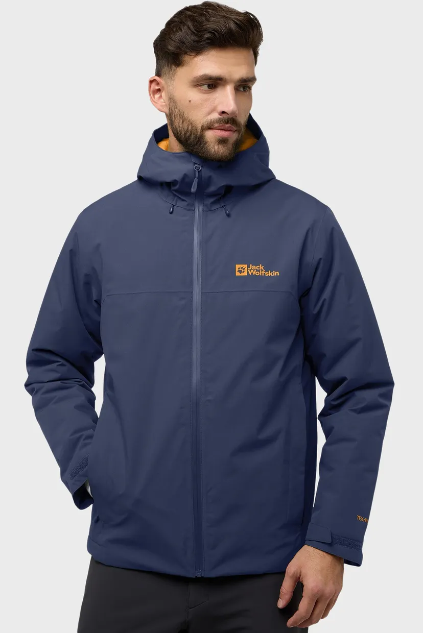 Мужская синяя куртка WISPER INS JKT M Jack Wolfskin A61870_C0412