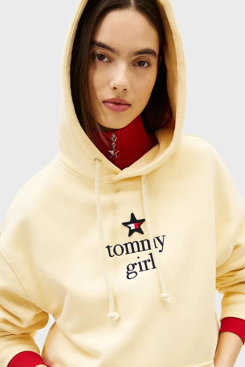 Жіноче жовте худі TOMMY GIRL STAR 4