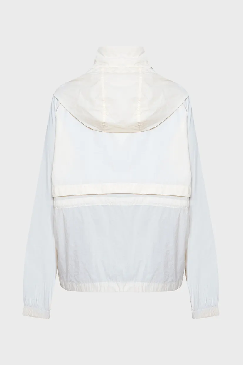 Жіноча біла вітровка ULTRA LIGHT HIP WINDBREAKER 8