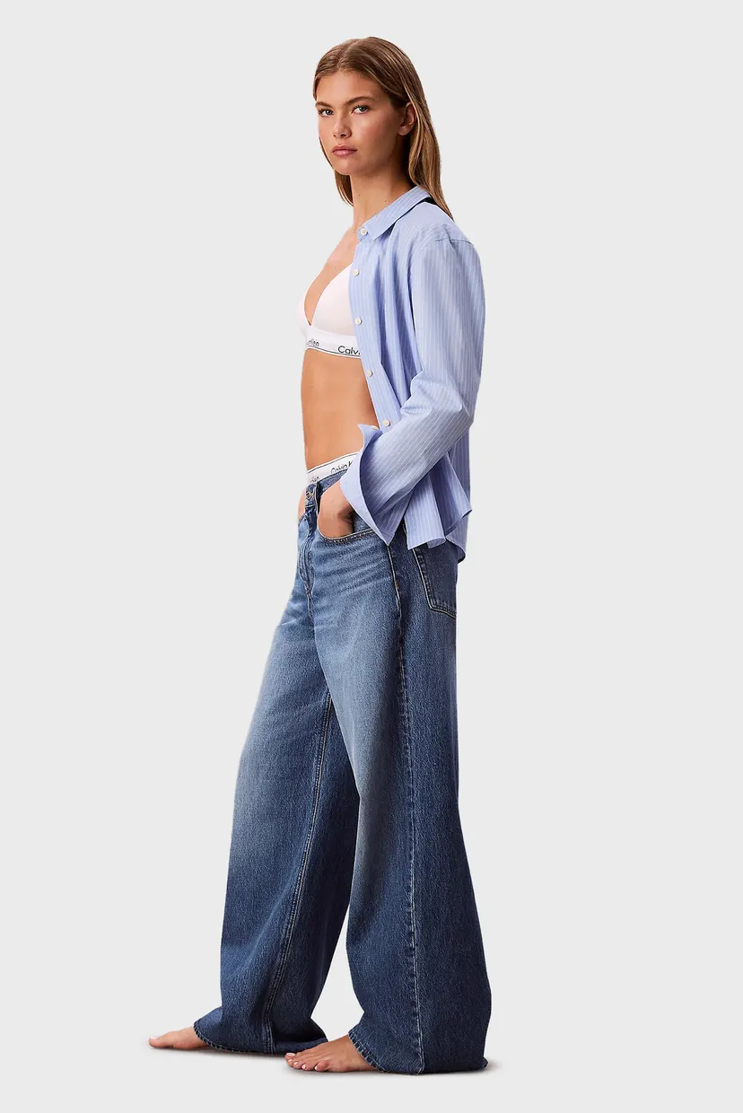 Жіночі сині джинси THE WIDE LEG 3