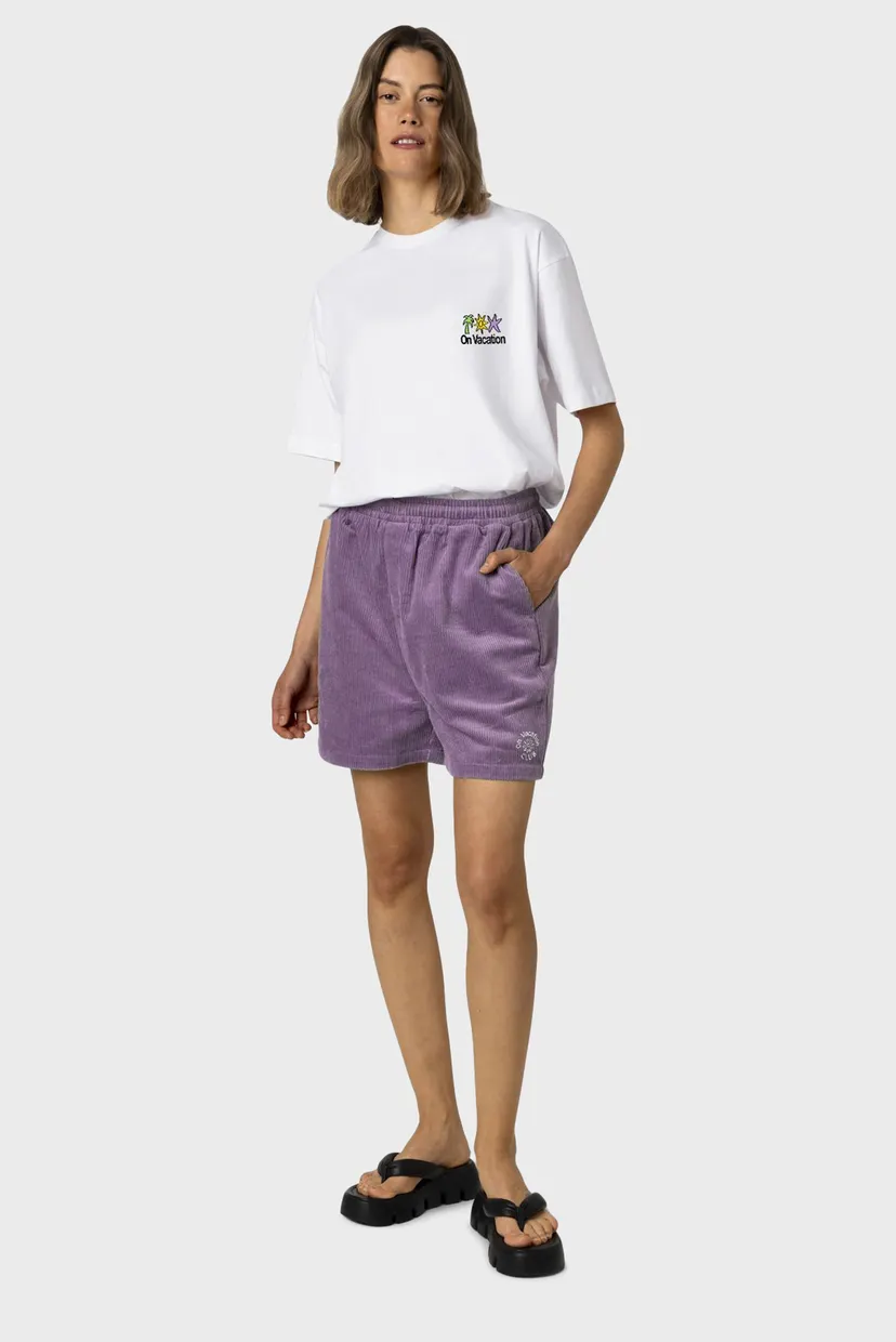 Фіолетові вельветові шорти Sun Corduroy (унісекс) 4