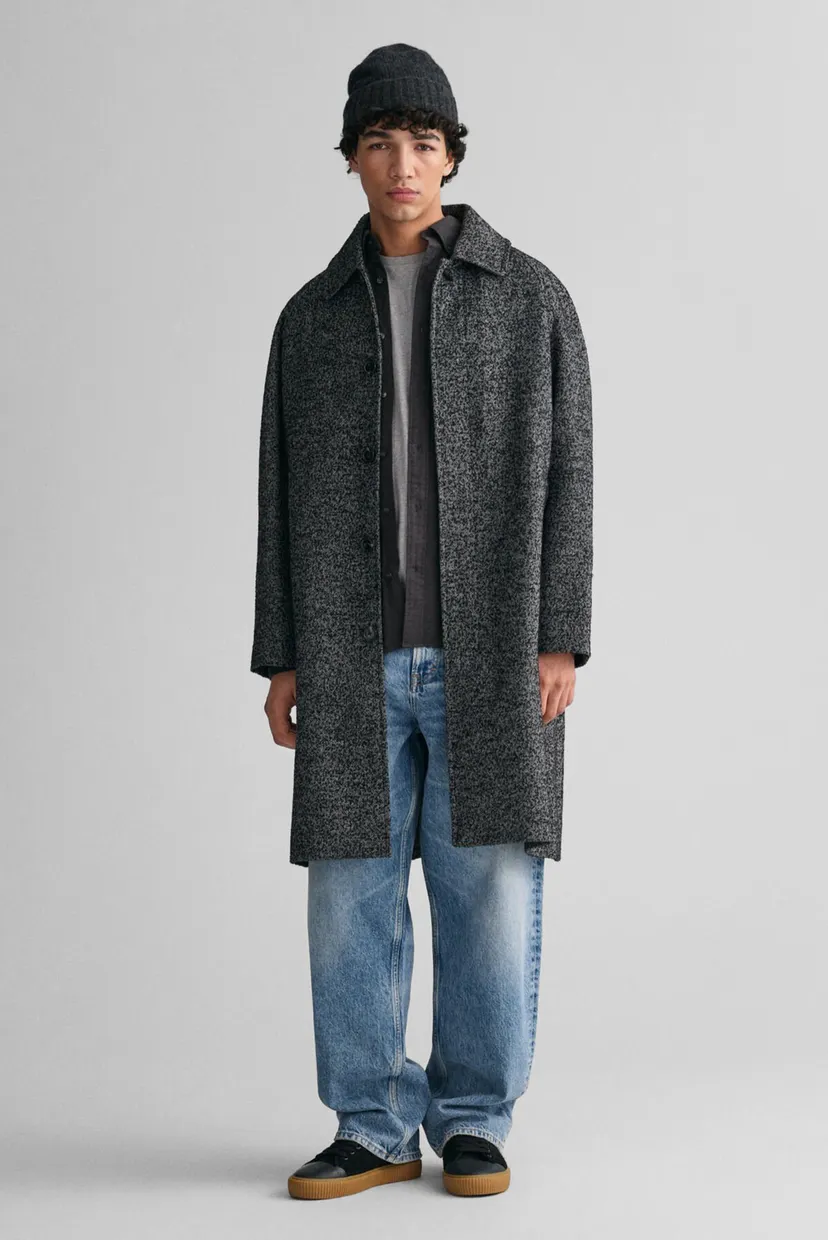 Чоловіча темно-сіра сорочка REG FLANNEL MELANGE 6