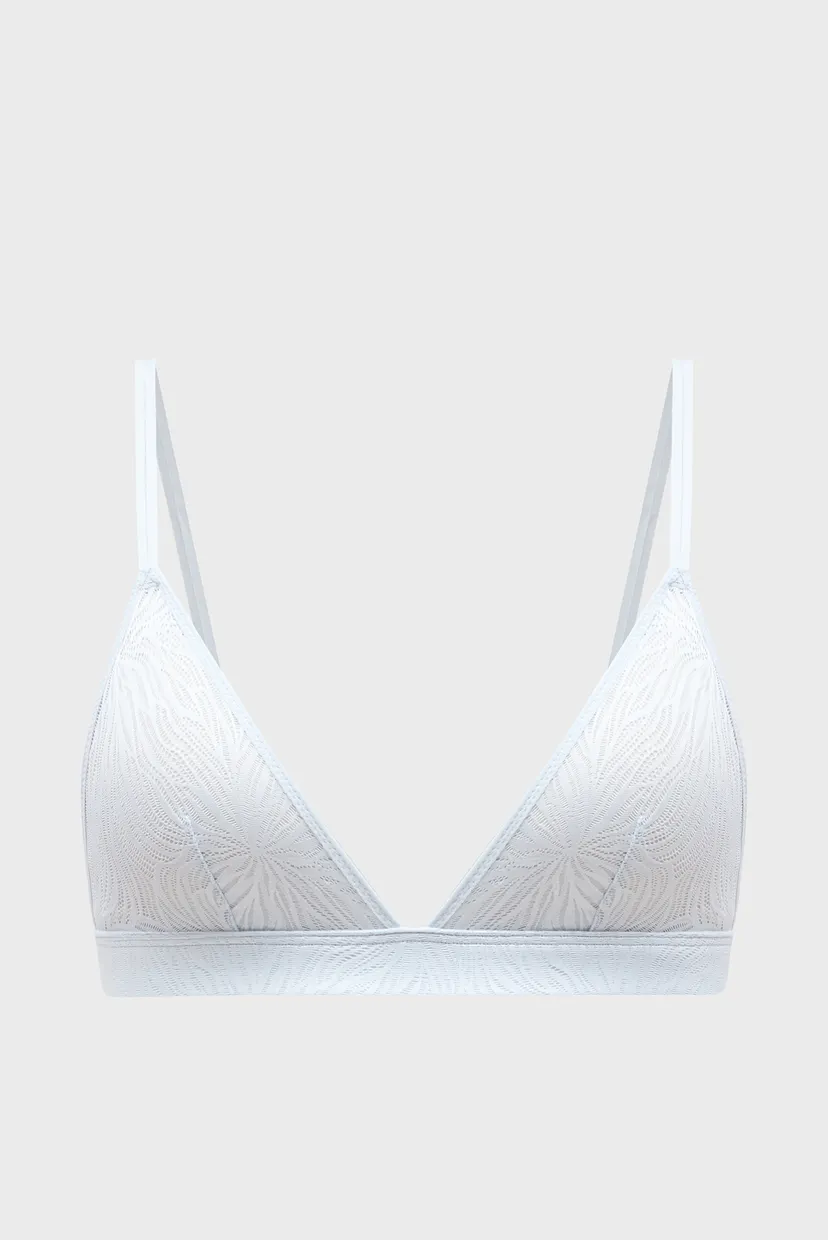 Жіночий блакитний бюстгальтер UNLINED TRIANGLE 6