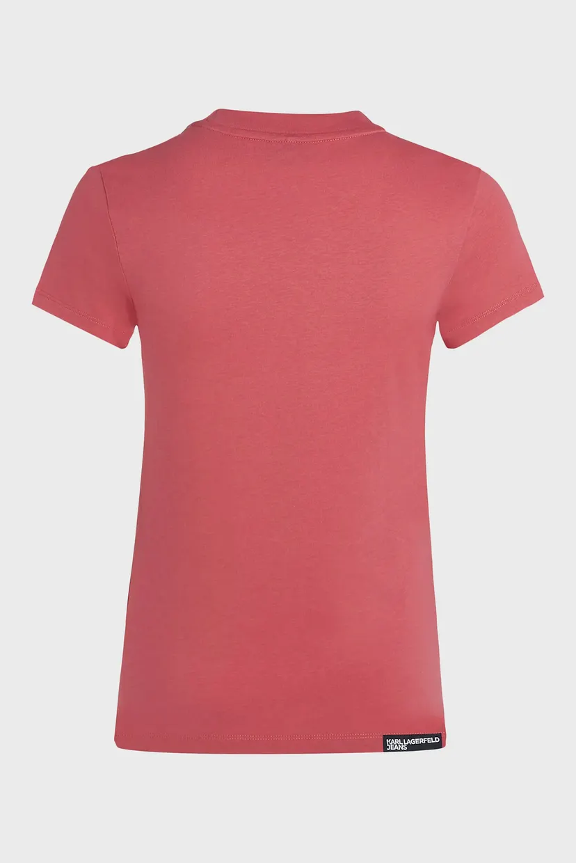 Жіноча рожева футболка slim ss tee 6