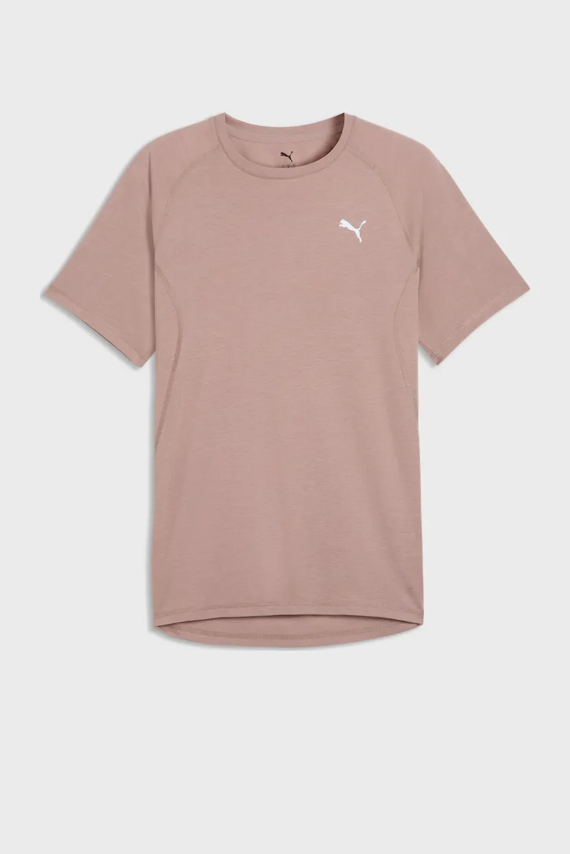 Чоловіча бежева футболка VELOCITY Tri-Blend Running Tee Men 4