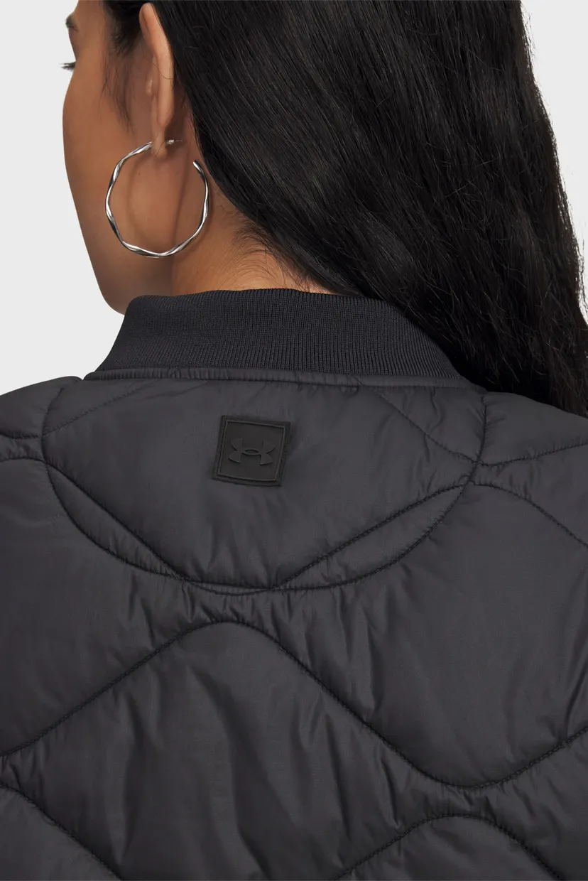 Женский черный бомбер Heritage Bomber 5