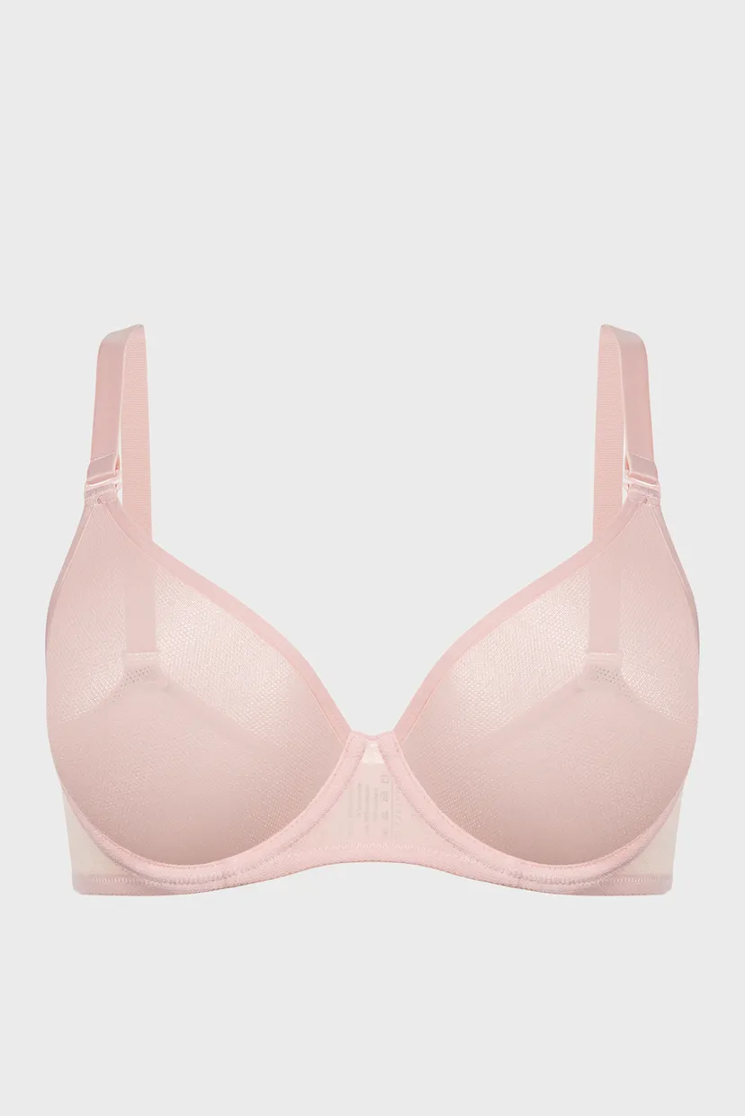 Женский пудровый бюстгальтер 7