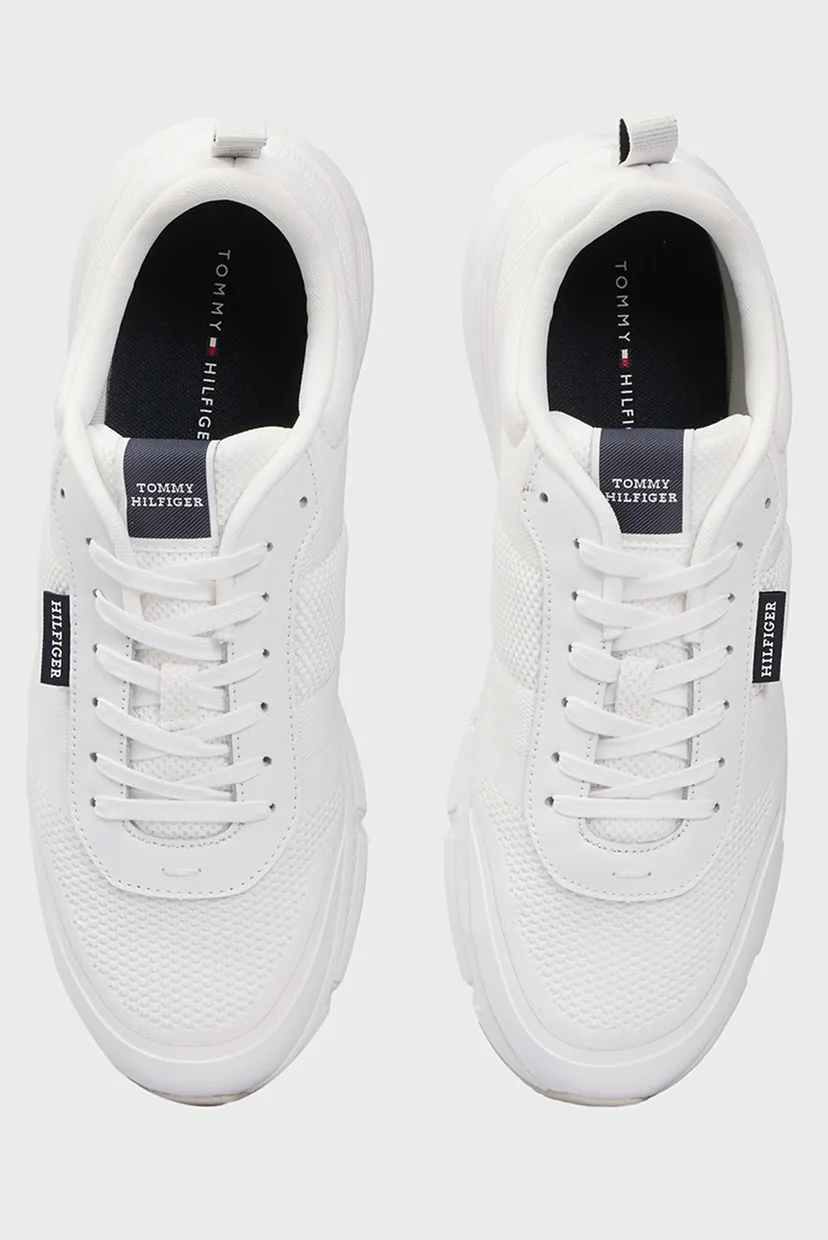 Мужские белые кроссовки LIGHTWEIGHT MODERN KNIT RUNNER 4