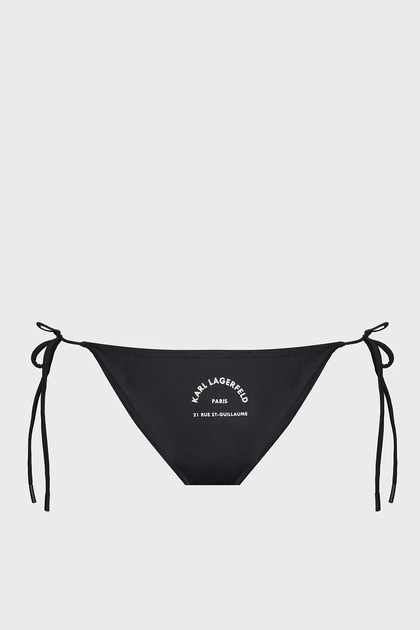 Жіночі чорні трусики від купальника STRING BIKINI 5
