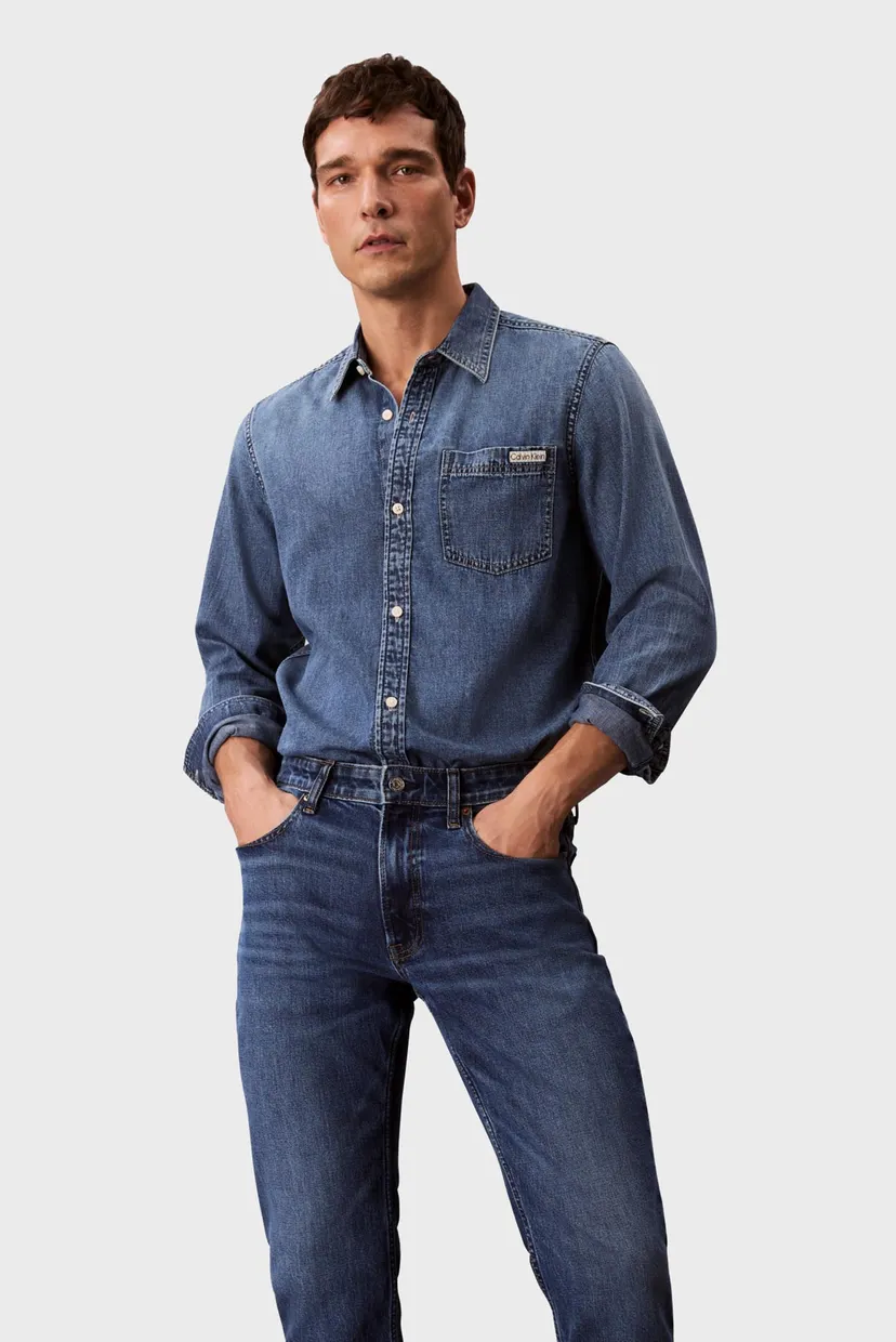 Чоловічі сині джинси SLIM 5
