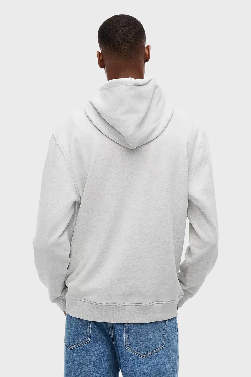 Чоловіче світло-сіре худі REG ENTRY SIGN HOODIE EXT 3