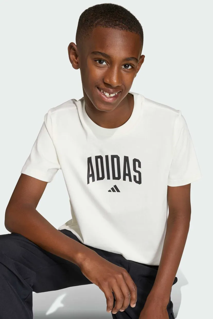 Детская белая футболка Collegiate Graphic Kids 4
