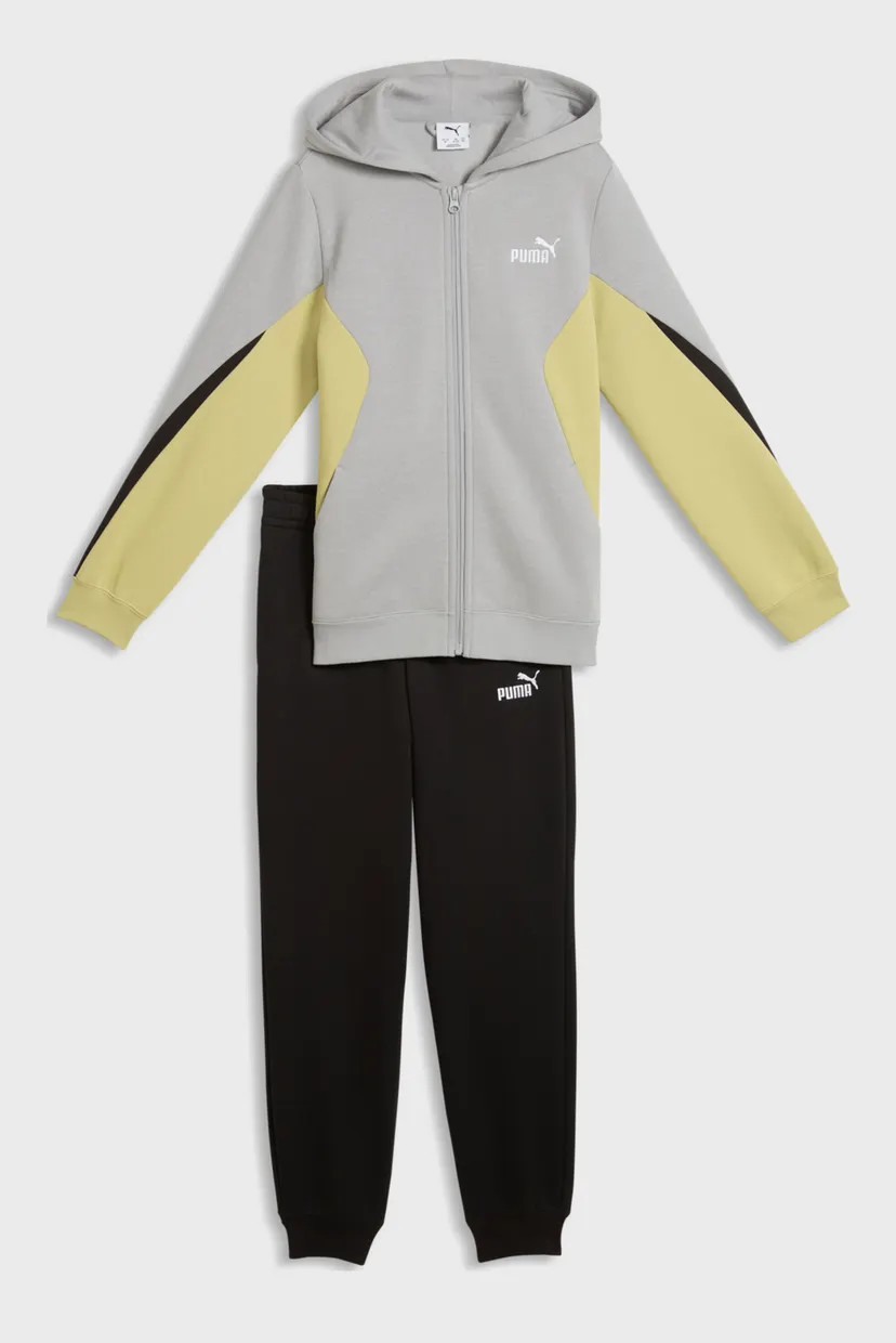 Детский спортивный костюм (худи, брюки) Essentials Colourblocked Full-Zip Tracksuit Youth 4