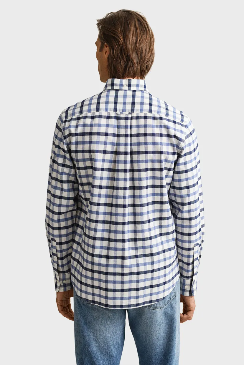 Мужская рубашка в клетку OXFORD CHECK 3